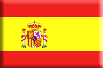 Bandiera Spagna .gif - Molto Grande e rialzata
