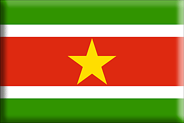 Bandiera Suriname .gif - Molto Grande e rialzata