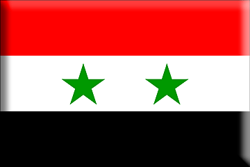 Bandera Siria .gif - Extra Grande y realzada