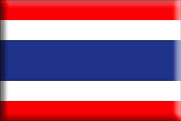 Bandiera Tailandia .gif - Molto Grande e rialzata