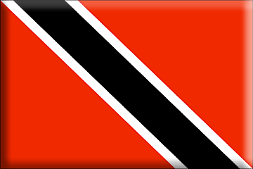 Bandiera Trinidad e Tobago .gif - Molto Grande e rialzata