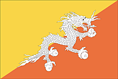 Bandera Bután .gif - Grande