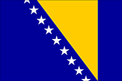Bandera Bosnia y Herzegovina .gif - Grande