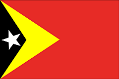 Bandera Timor Oriental .gif - Grande