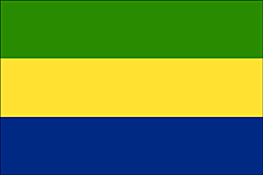 Bandiera Gabon .gif - Grande