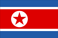 Bandera Corea del Norte .gif - Grande