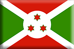 Bandiera Burundi .gif - Grande e rialzata