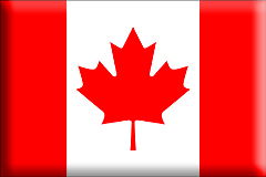 Bandiera Canada .gif - Grande e rialzata