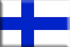 Bandiera Finlandia .gif - Grande e rialzata