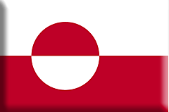 Bandiera Groenlandia .gif - Grande e rialzata