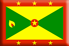 Bandiera Grenada .gif - Grande e rialzata