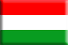 Bandiera Ungheria .gif - Grande e rialzata