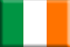 Bandiera Irlanda .gif - Grande e rialzata