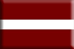 Bandiera Lettonia .gif - Grande e rialzata
