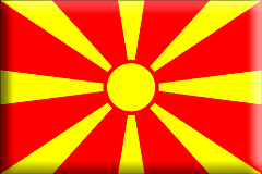 Bandiera Macedonia .gif - Grande e rialzata