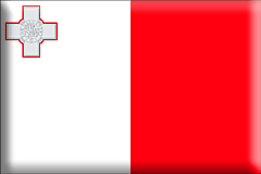 Bandiera Malta .gif - Grande e rialzata