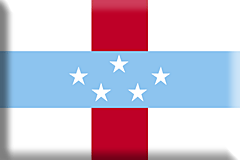 Bandera Antillas Holandesas .gif - Grande y realzada