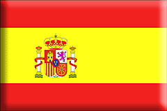 Bandiera Spagna .gif - Grande e rialzata