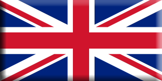 Bandiera Regno Unito .gif - Grande e rialzata