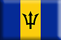 Bandiera Barbados .gif - Media e rialzata