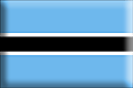 Bandiera Botswana .gif - Media e rialzata