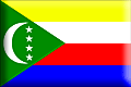 Bandiera Comore .gif - Media e rialzata