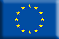 Bandiera Unione Europea .gif - Media e rialzata