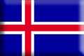 Bandiera Islanda .gif - Media e rialzata