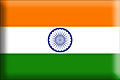 Bandiera India .gif - Media e rialzata