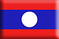 Bandiera Laos .gif - Media e rialzata