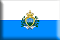 Bandera San Marino .gif - Media y realzada