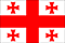 Bandiera Georgia .gif - Piccola