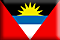 Bandera Antigua y Barbuda .gif - Pequeña y realzada
