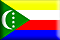 Bandiera Comore .gif - Piccola e rialzata