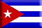 Bandiera Cuba .gif - Piccola e rialzata