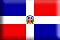 Bandiera Repubblica Dominicana .gif - Piccola e rialzata