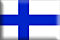 Bandiera Finlandia .gif - Piccola e rialzata