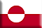 Bandiera Groenlandia .gif - Piccola e rialzata