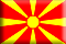 Bandiera Macedonia .gif - Piccola e rialzata