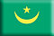 Bandiera Mauritania .gif - Piccola e rialzata