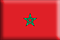 Bandiera Marocco .gif - Piccola e rialzata