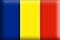 Bandiera Romania .gif - Piccola e rialzata