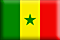 Bandiera Senegal .gif - Piccola e rialzata