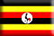 Bandiera Uganda .gif - Piccola e rialzata