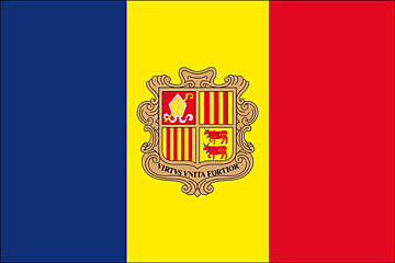 Bandiera Andorra .gif - Molto Grande