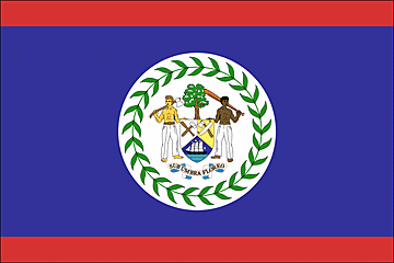 Bandera Belice .gif - Extra Grande