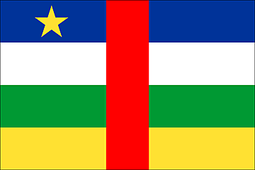 Bandera República Centroafricana .gif - Extra Grande