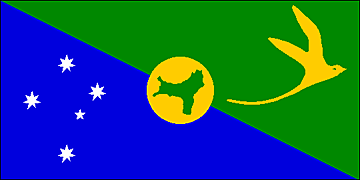 Bandera Isla de Christmas .gif - Extra Grande