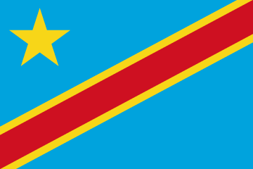 Bandera Congo .gif - Extra Grande