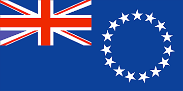 Bandiera Isole Cook .gif - Molto Grande